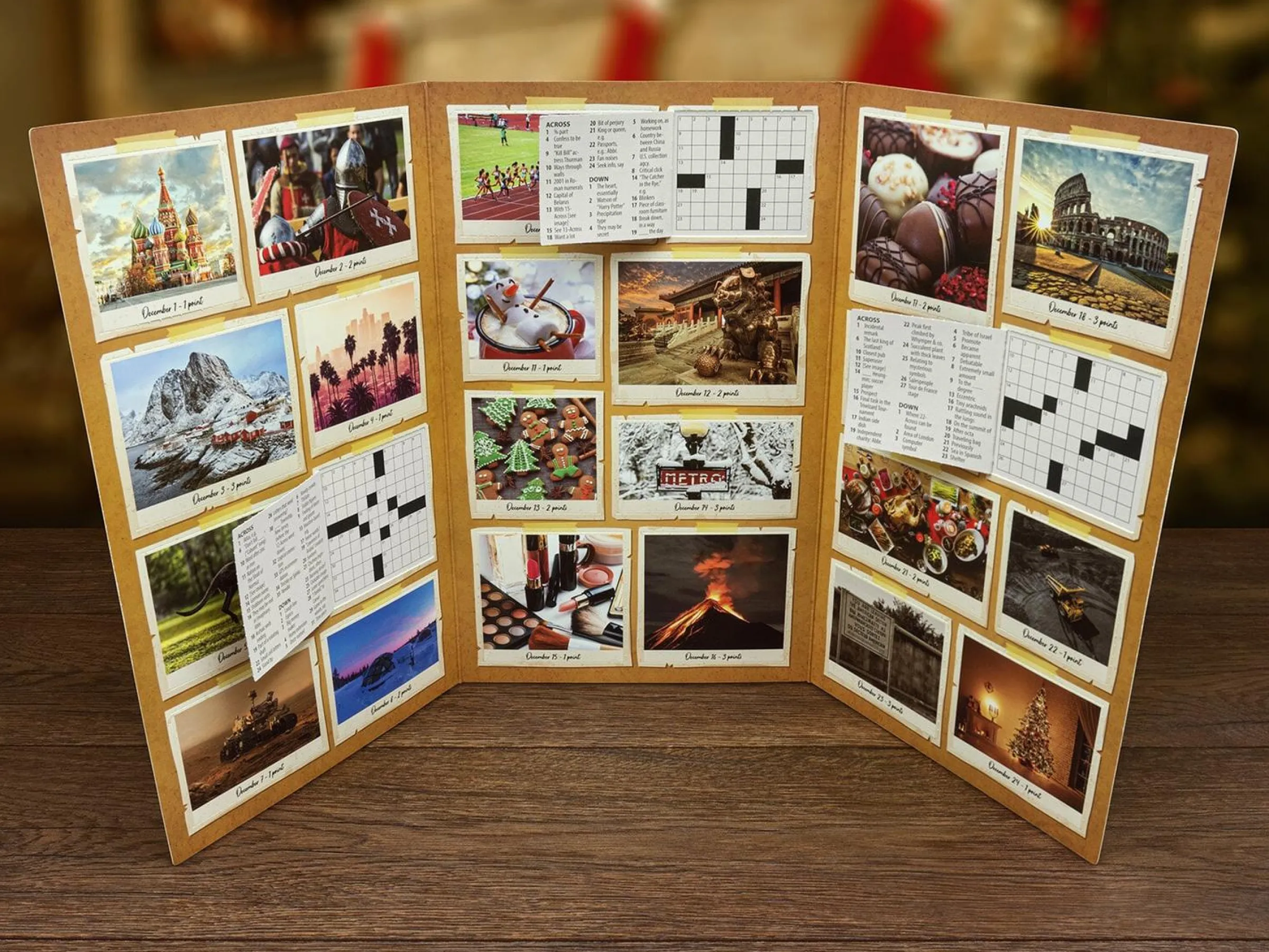Adventskalender för Korsordsälskare (Engelska)