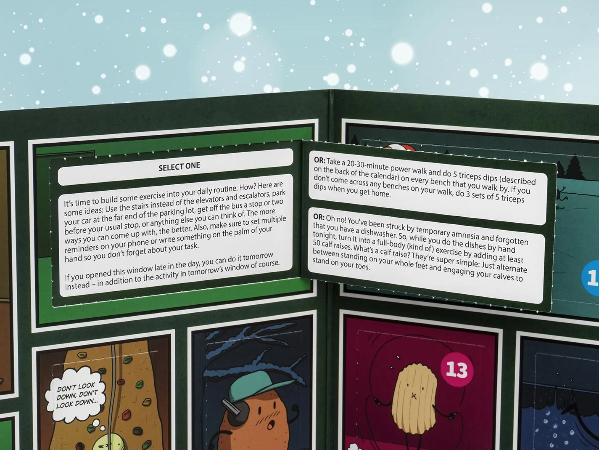 Adventskalender för Soffpotatisar