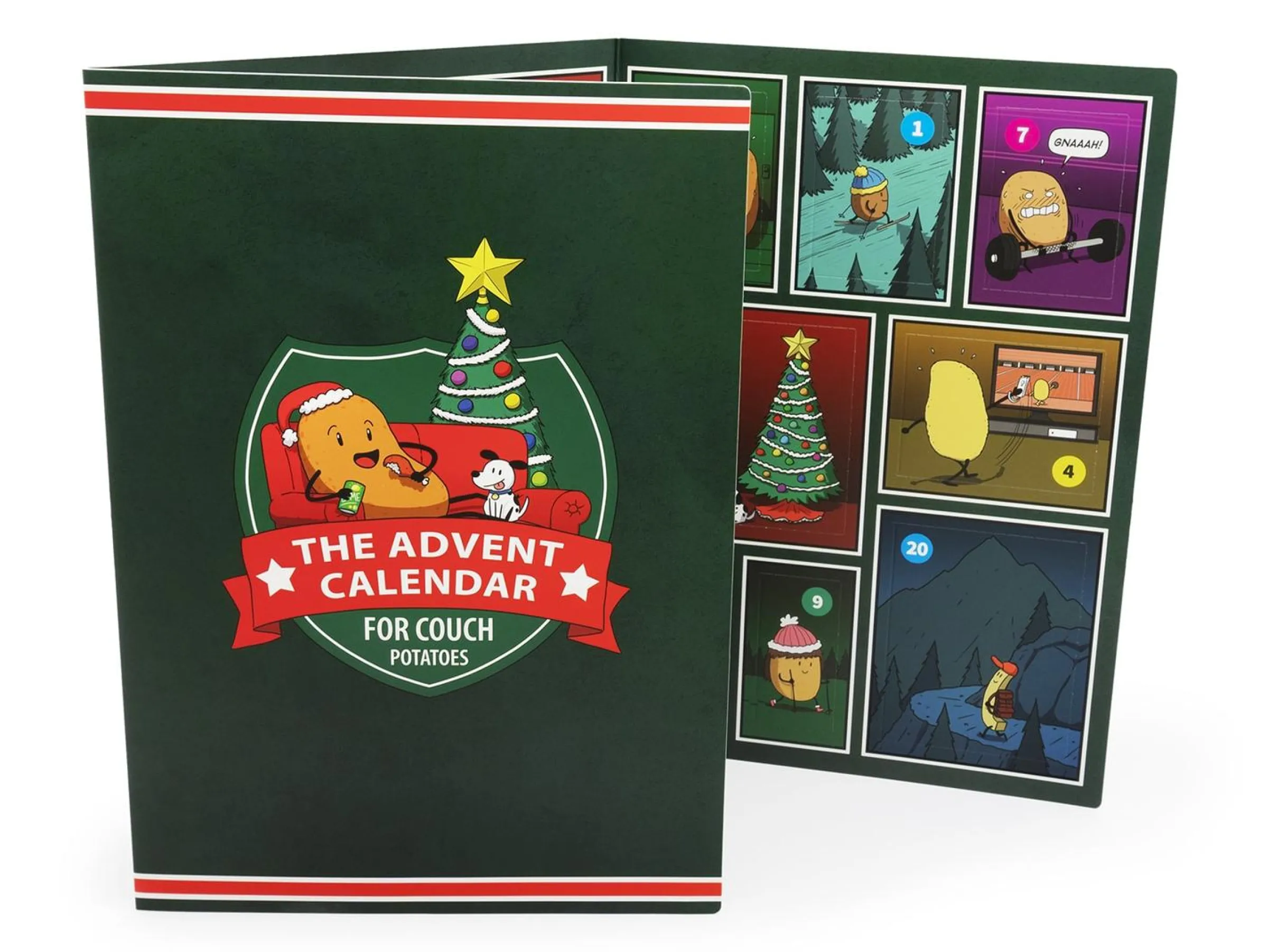 Adventskalender för Soffpotatisar