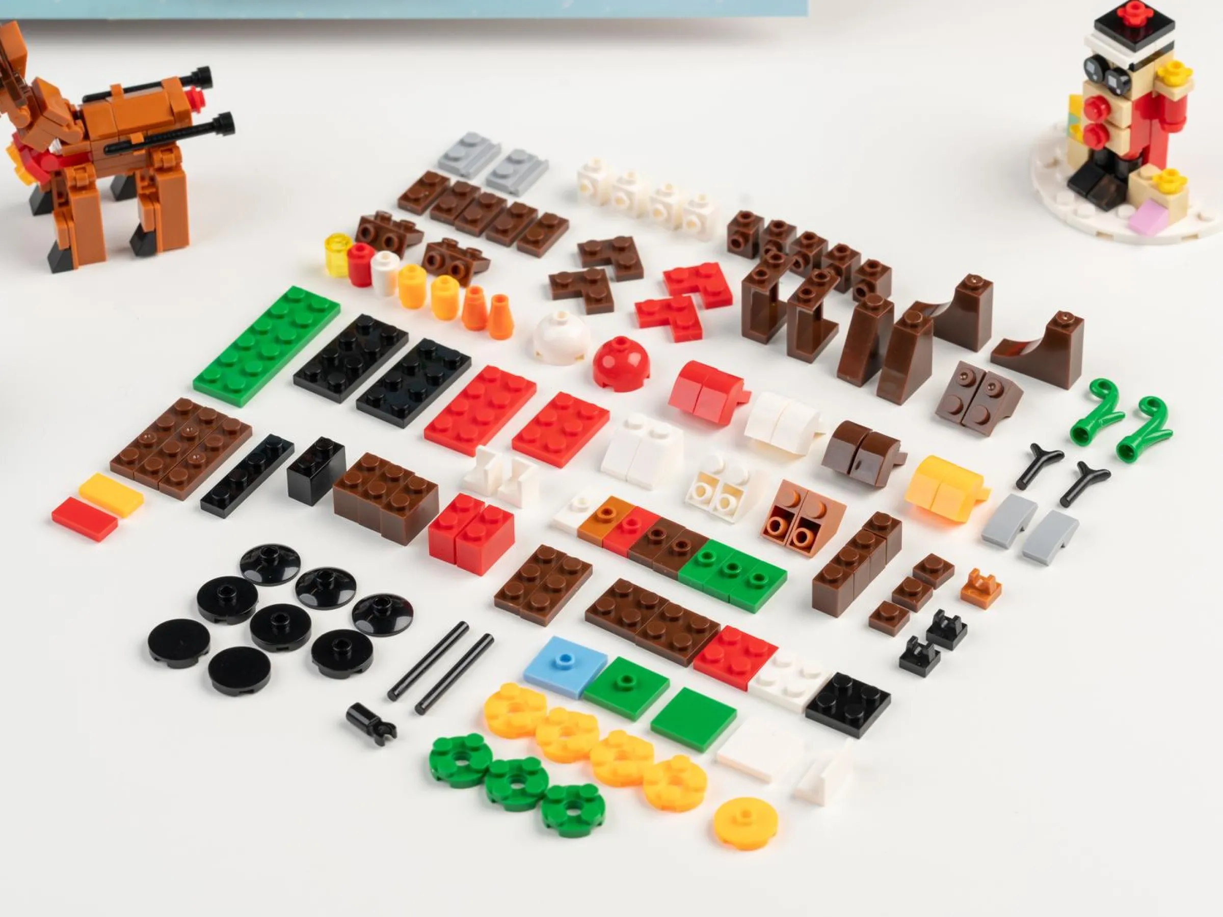 Adventskalender med Byggklossar
