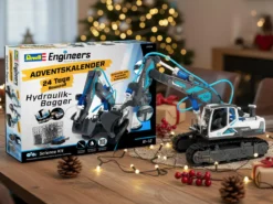 Adventskalender med Hydraulisk Grävmaskin - Revell