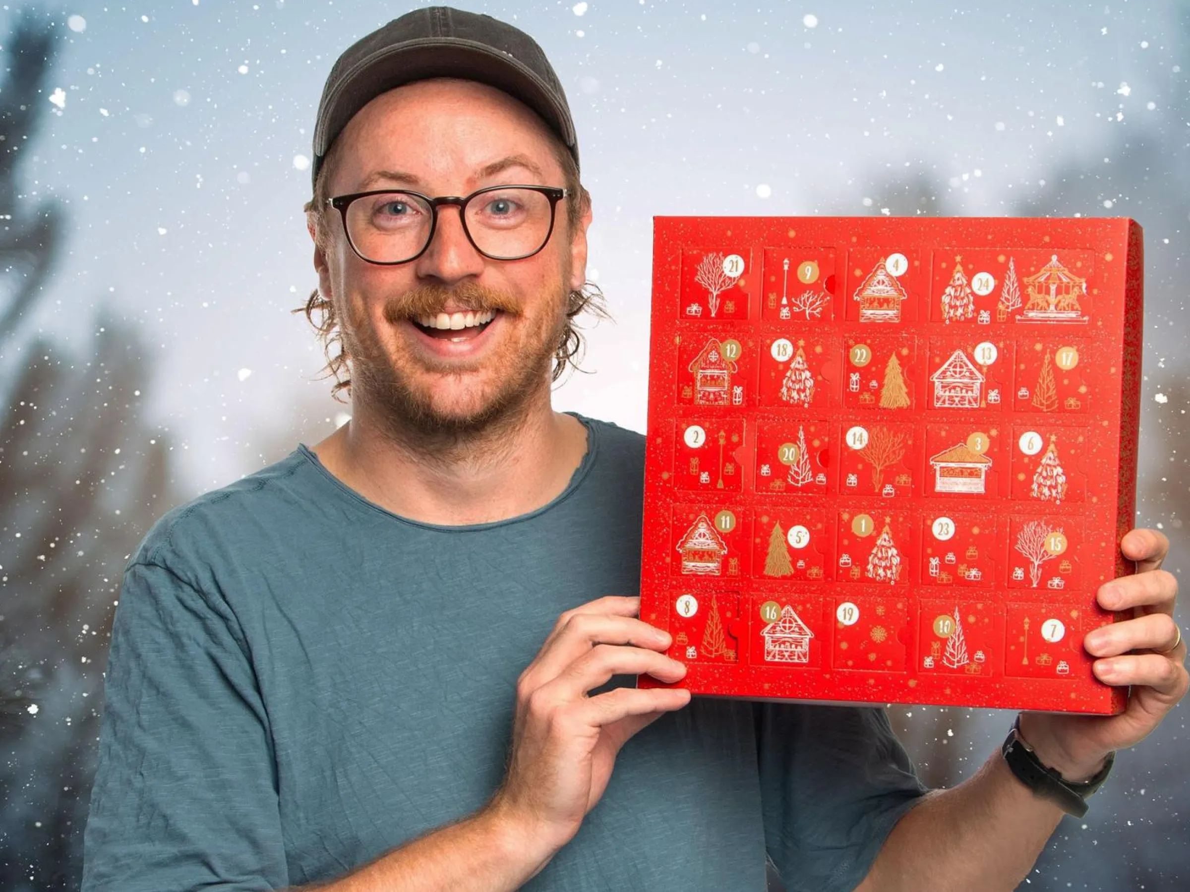 Adventskalender med Kaffekapslar