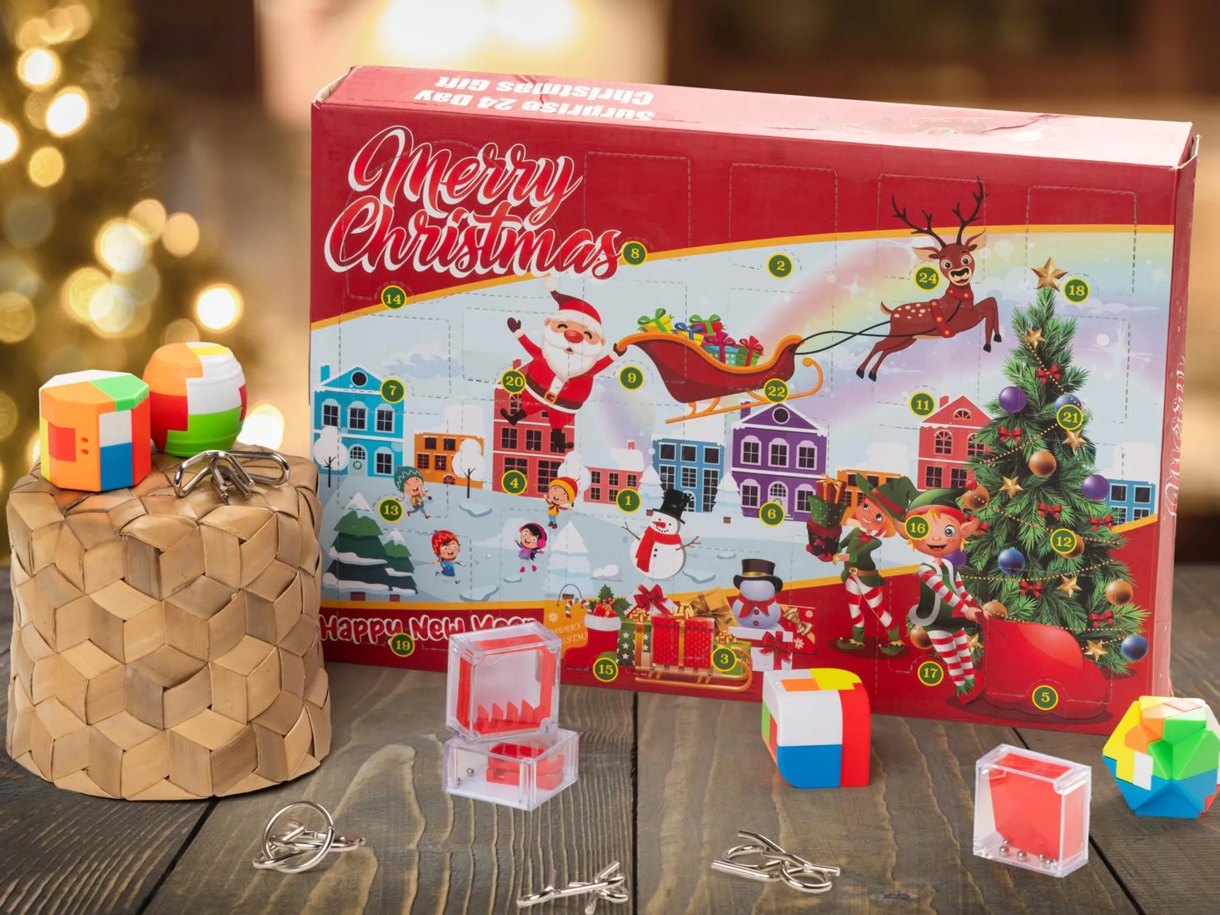Adventskalender med Kluriga Pussel