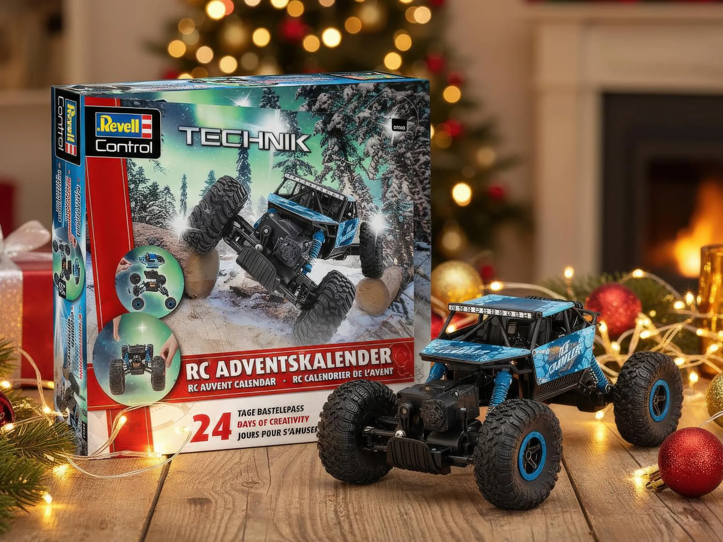 Adventskalender med Radiostyrd Crawler - Revell Control