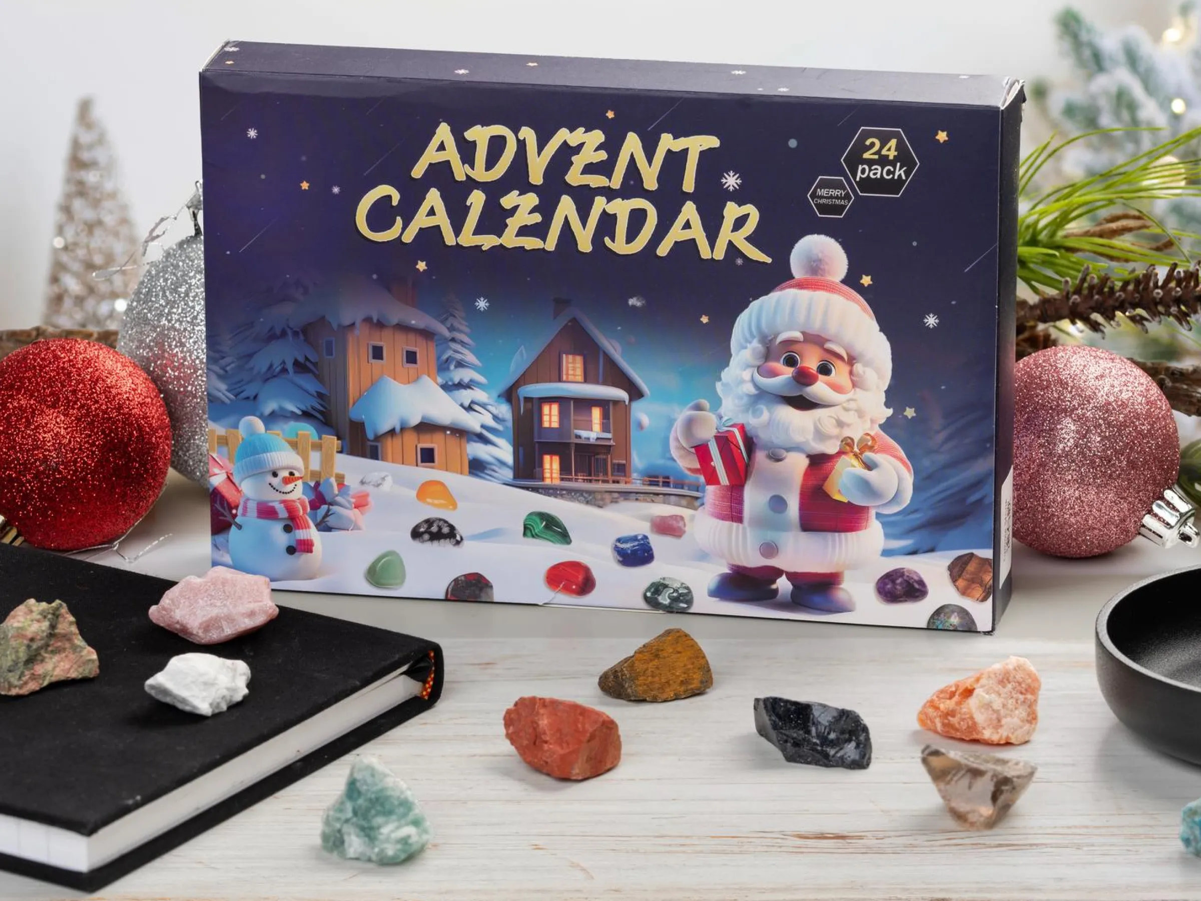 Adventskalender med Råa Kristaller
