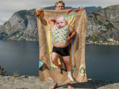 Badlakan med Eget Foto - Roligt Tryck
