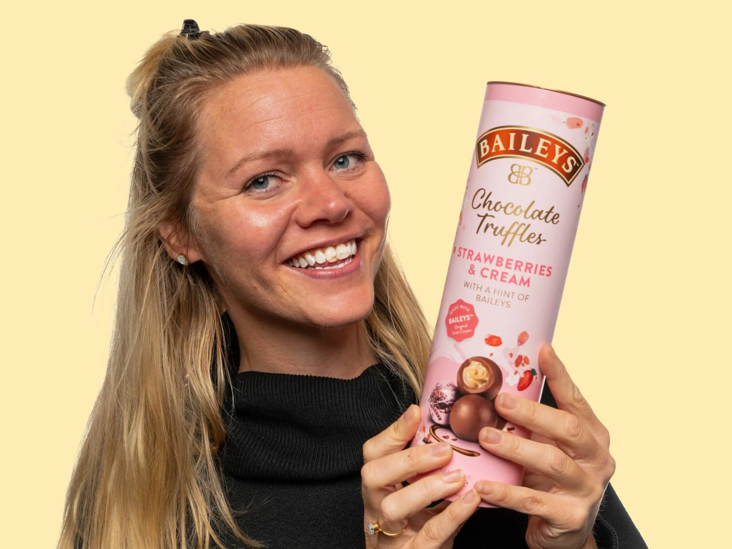 Baileys Strawberry & Cream Chokladtryfflar i Tub