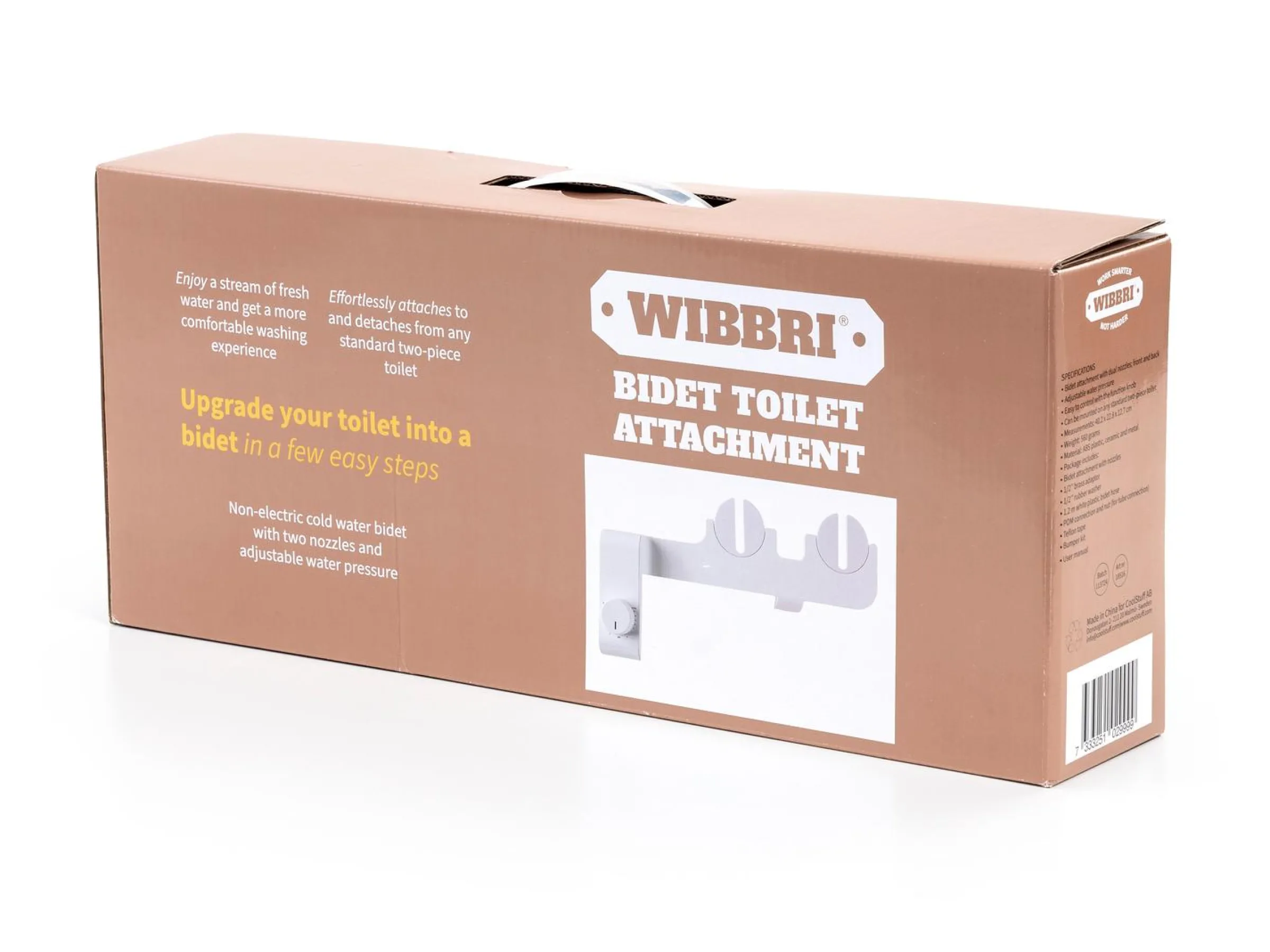 Bidé-adapter för Toalett - Wibbri