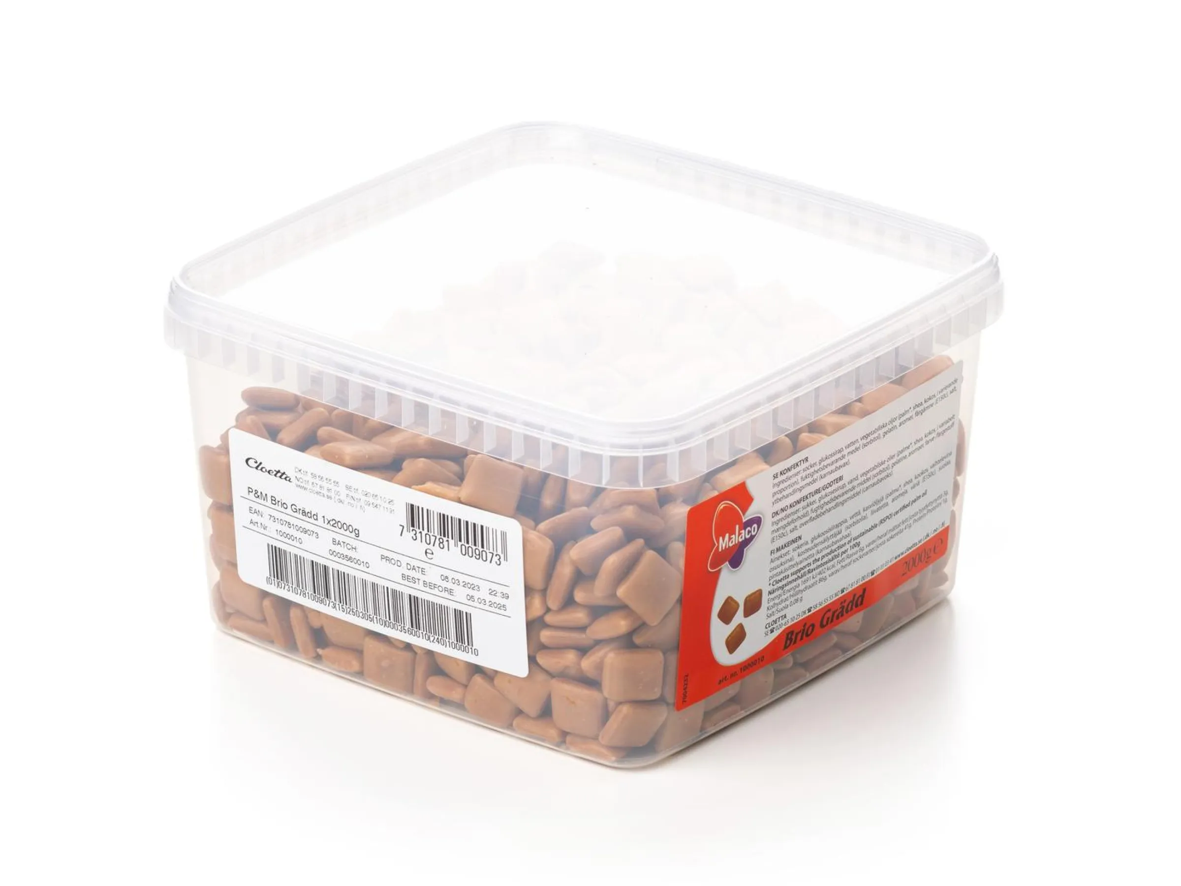 Brio Grädd Lösgodis 2 kg