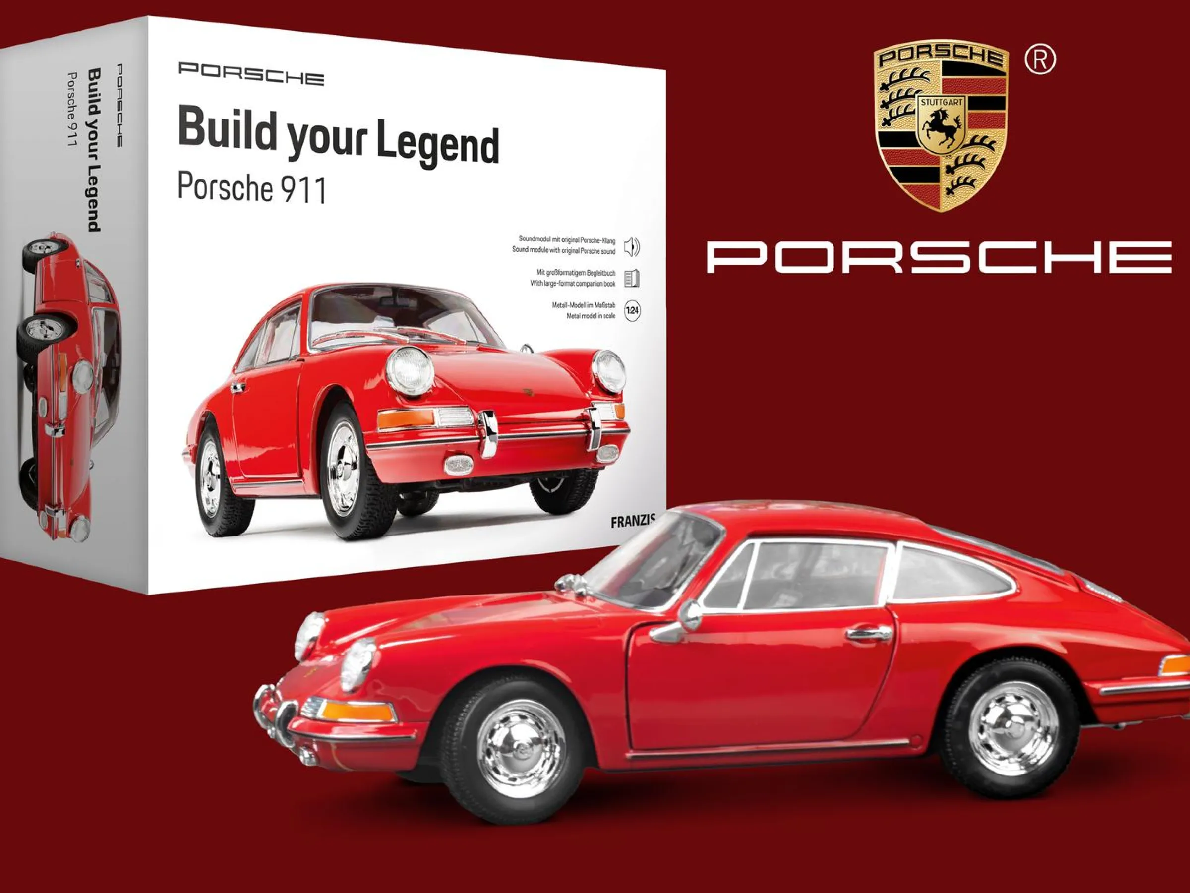 Byggsats Porsche 911