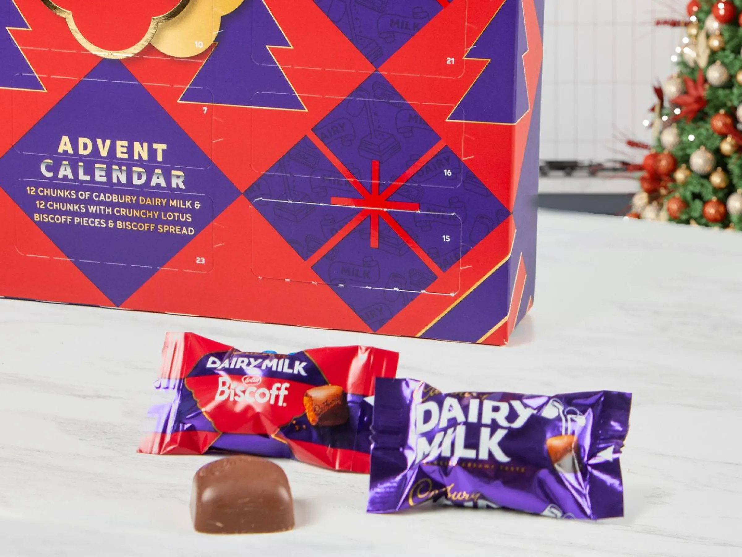 Cadbury Dairy Milk Biscoff Adventskalender