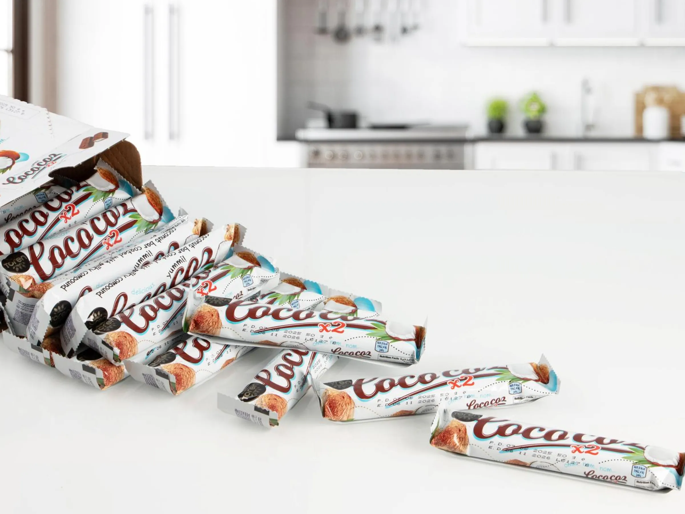 Coco Co Bites Chokladbars med Kokos 24-pack