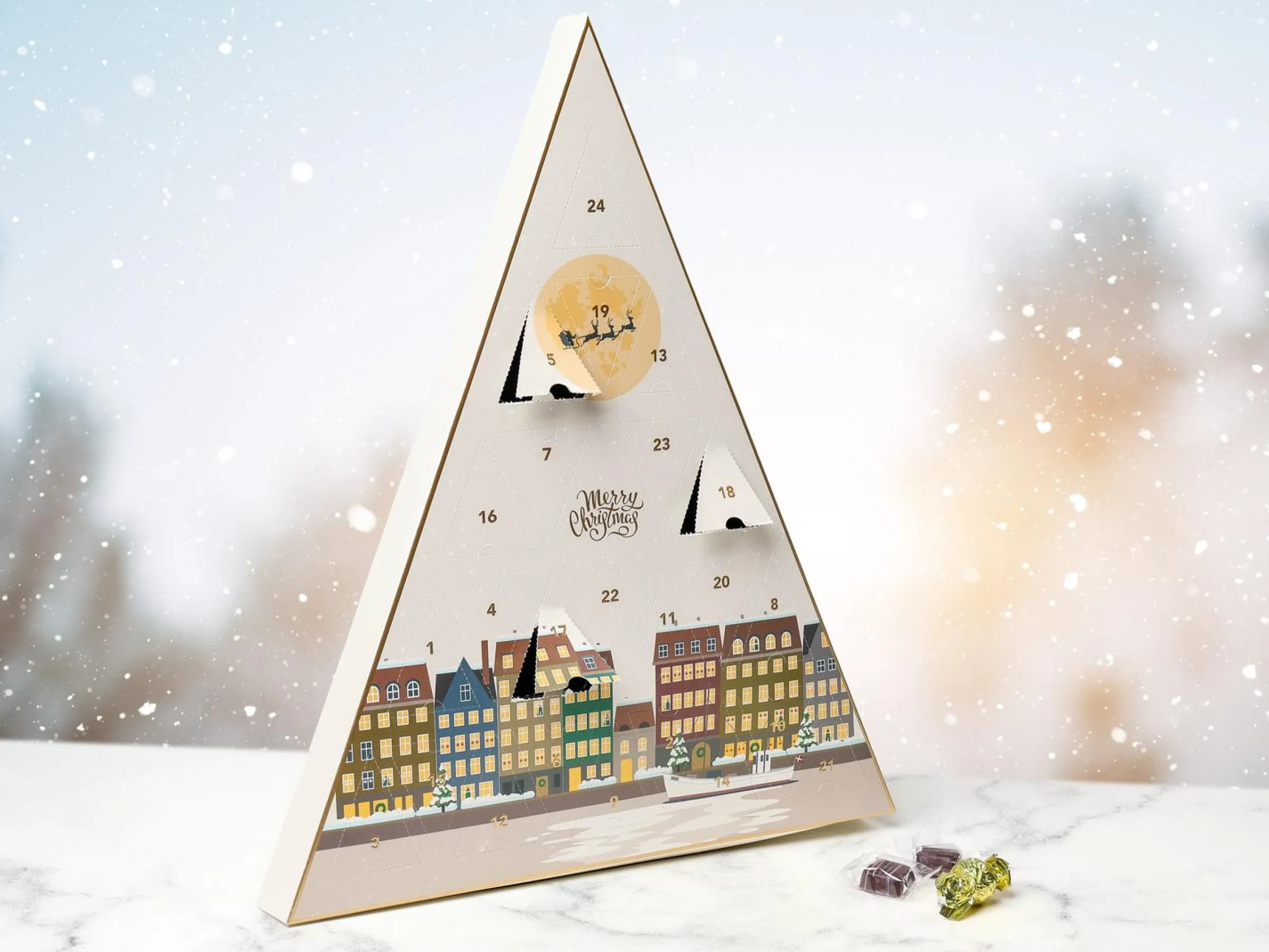 Cocoture Chokladkalender - Vit