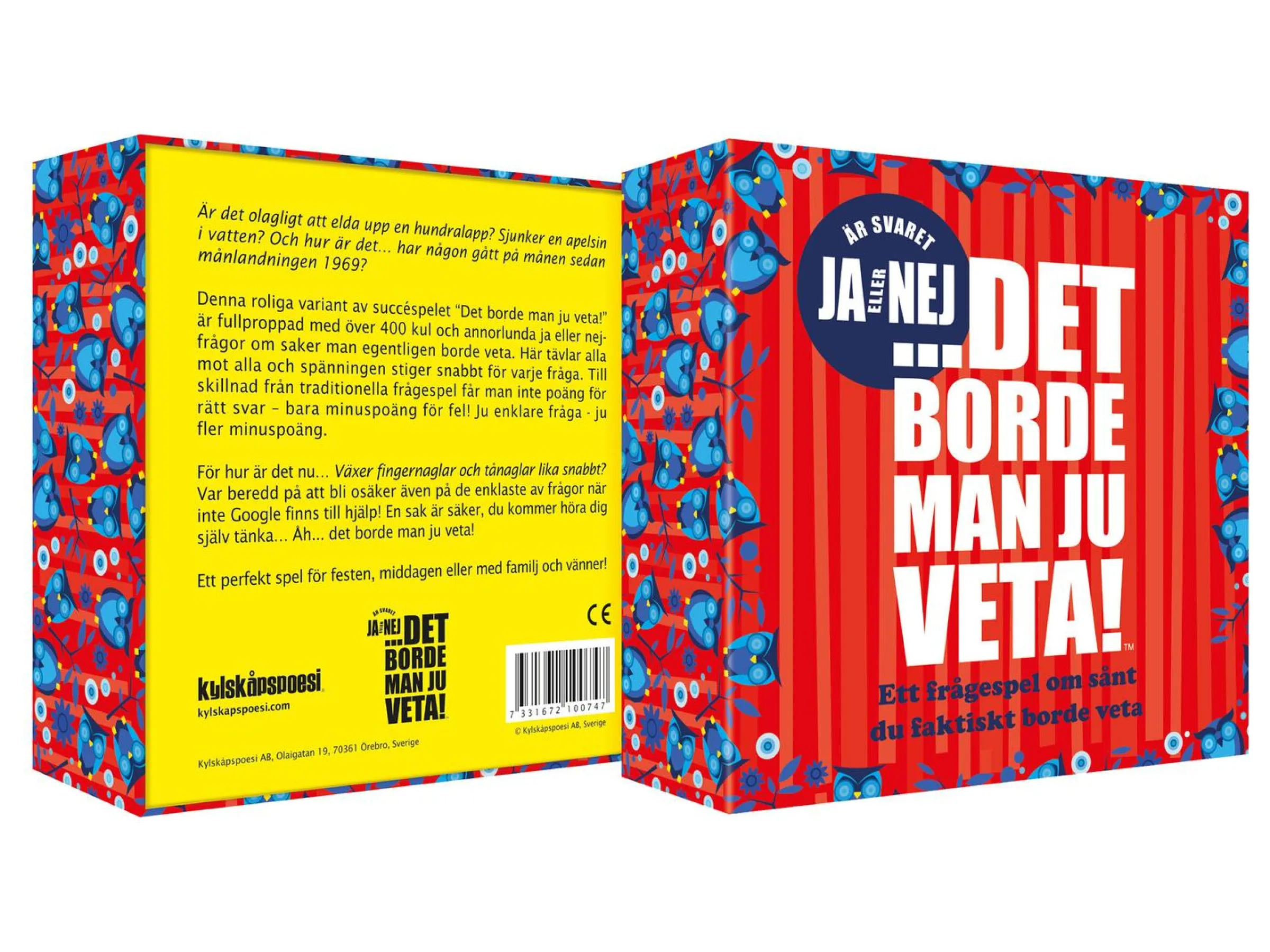 Det borde man ju veta! Ja eller Nej Frågespel