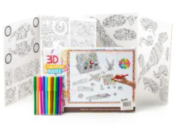 3D-figurer att Färglägga - Spralla