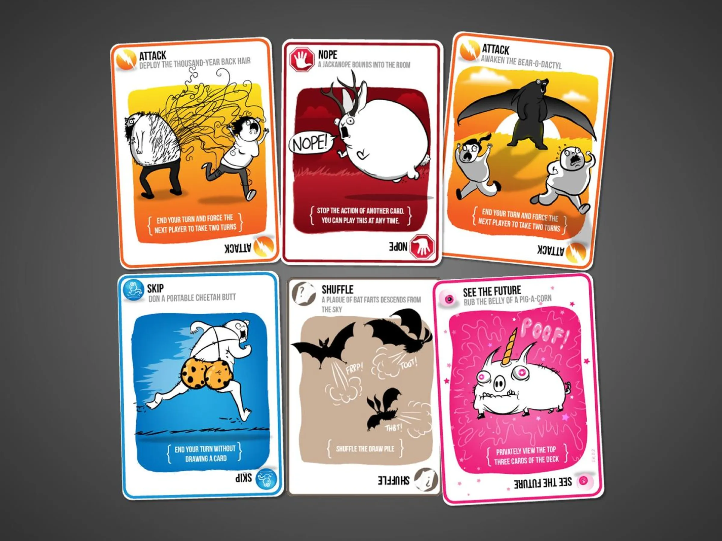 Exploding Kittens Kortspel