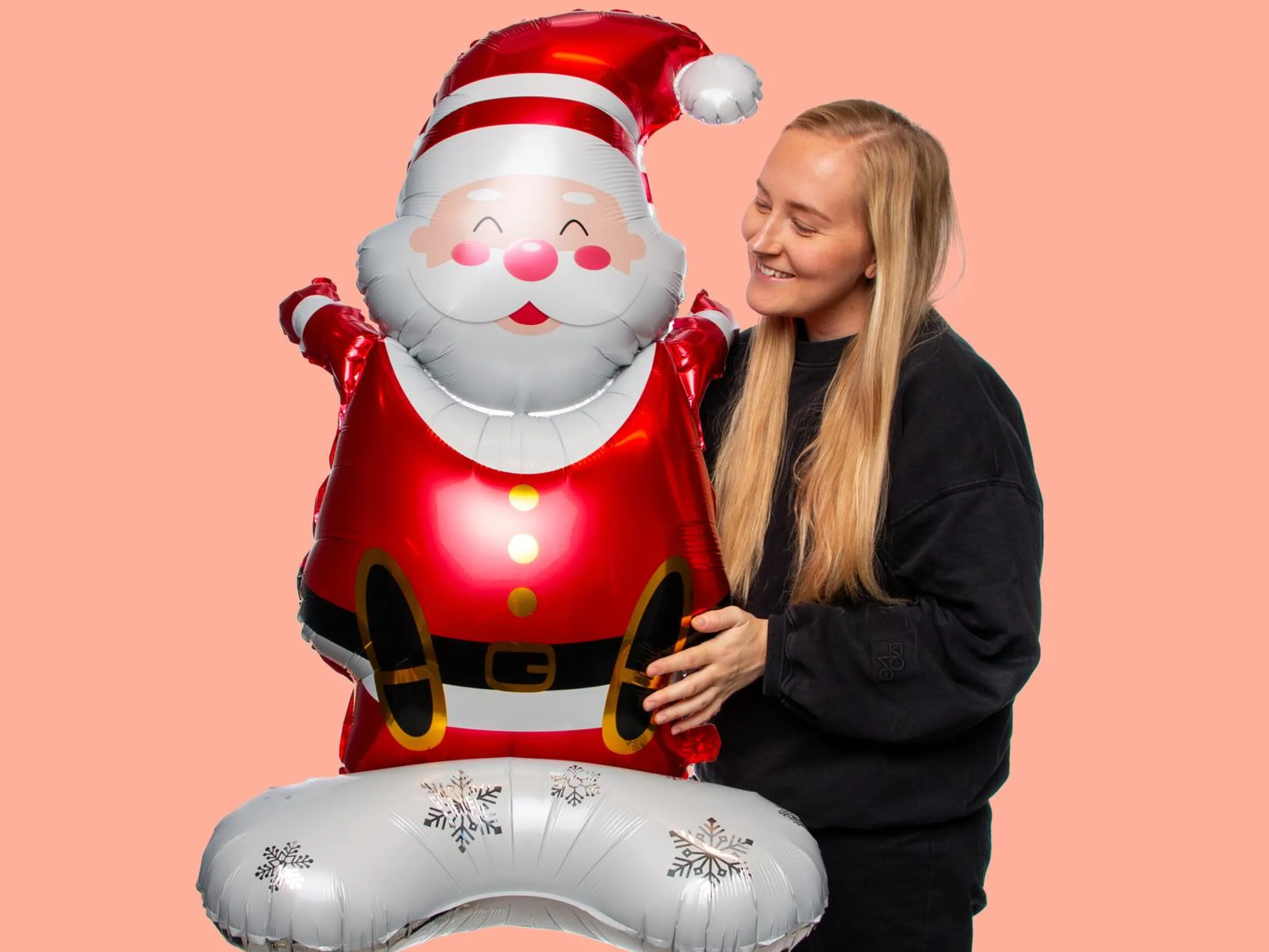 Folieballong Jultomte