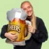 Folieballong Ölglas
