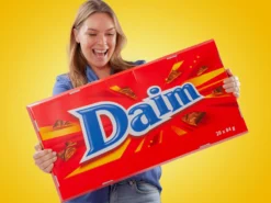 Gigantiskt Choklad Daim