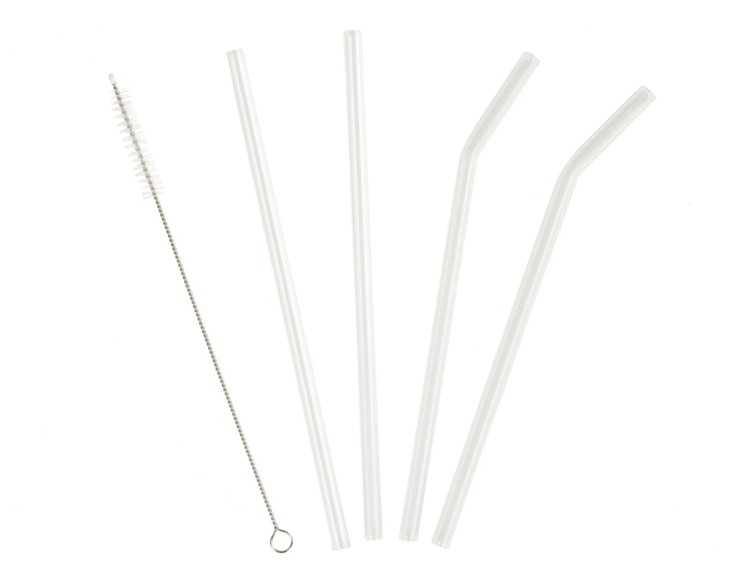 Glassugrör 4-pack