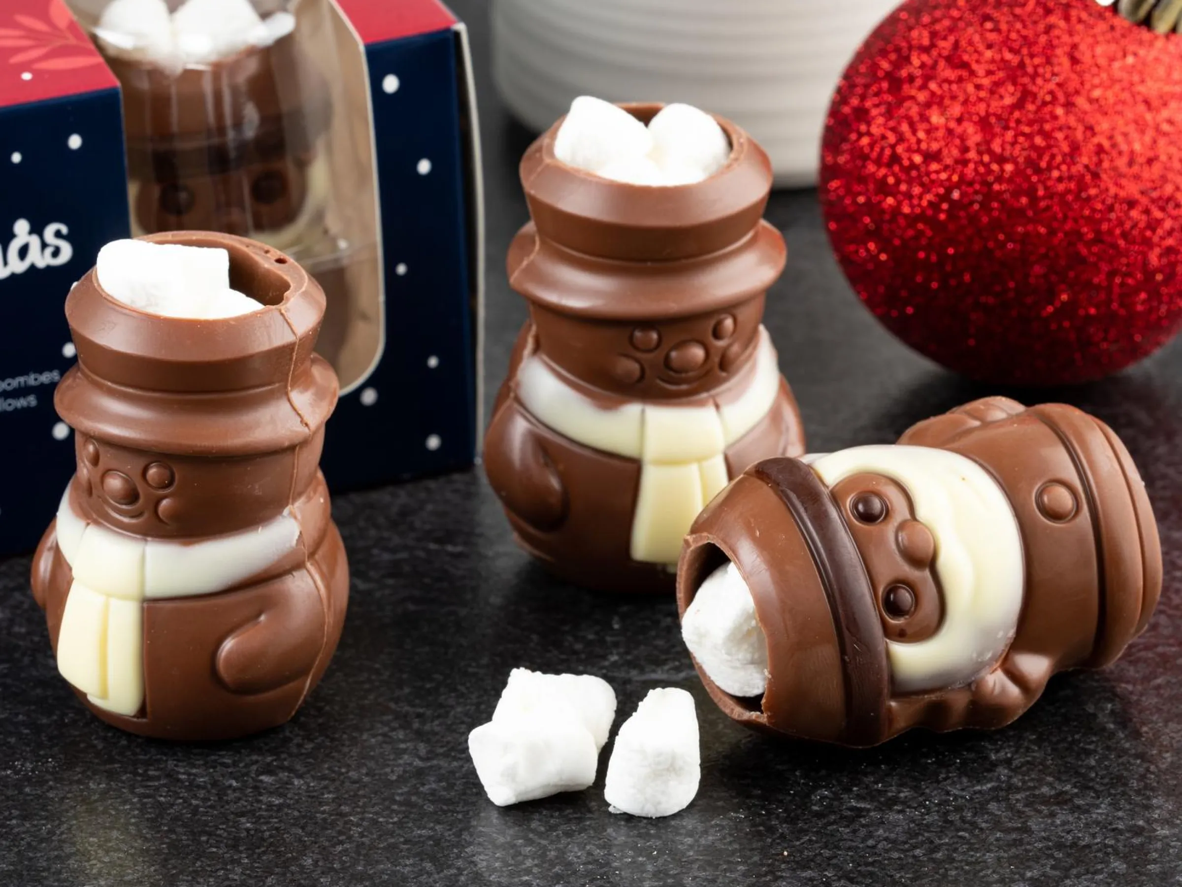 Gnaw Hot Choc-Mas Chokladbomber för Varm Choklad