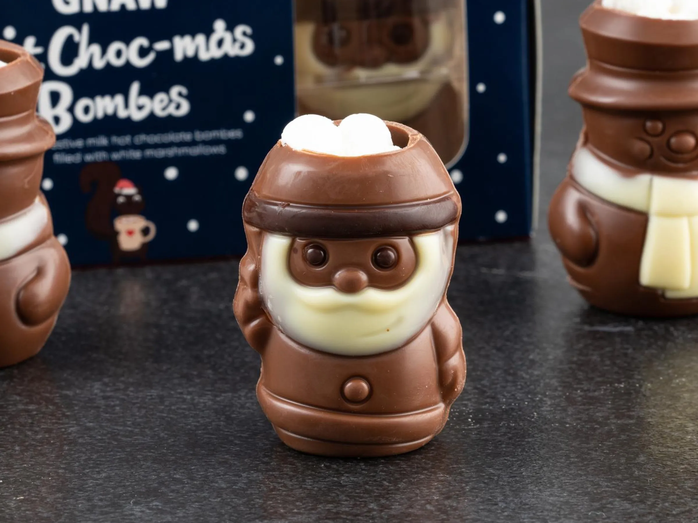 Gnaw Hot Choc-Mas Chokladbomber för Varm Choklad