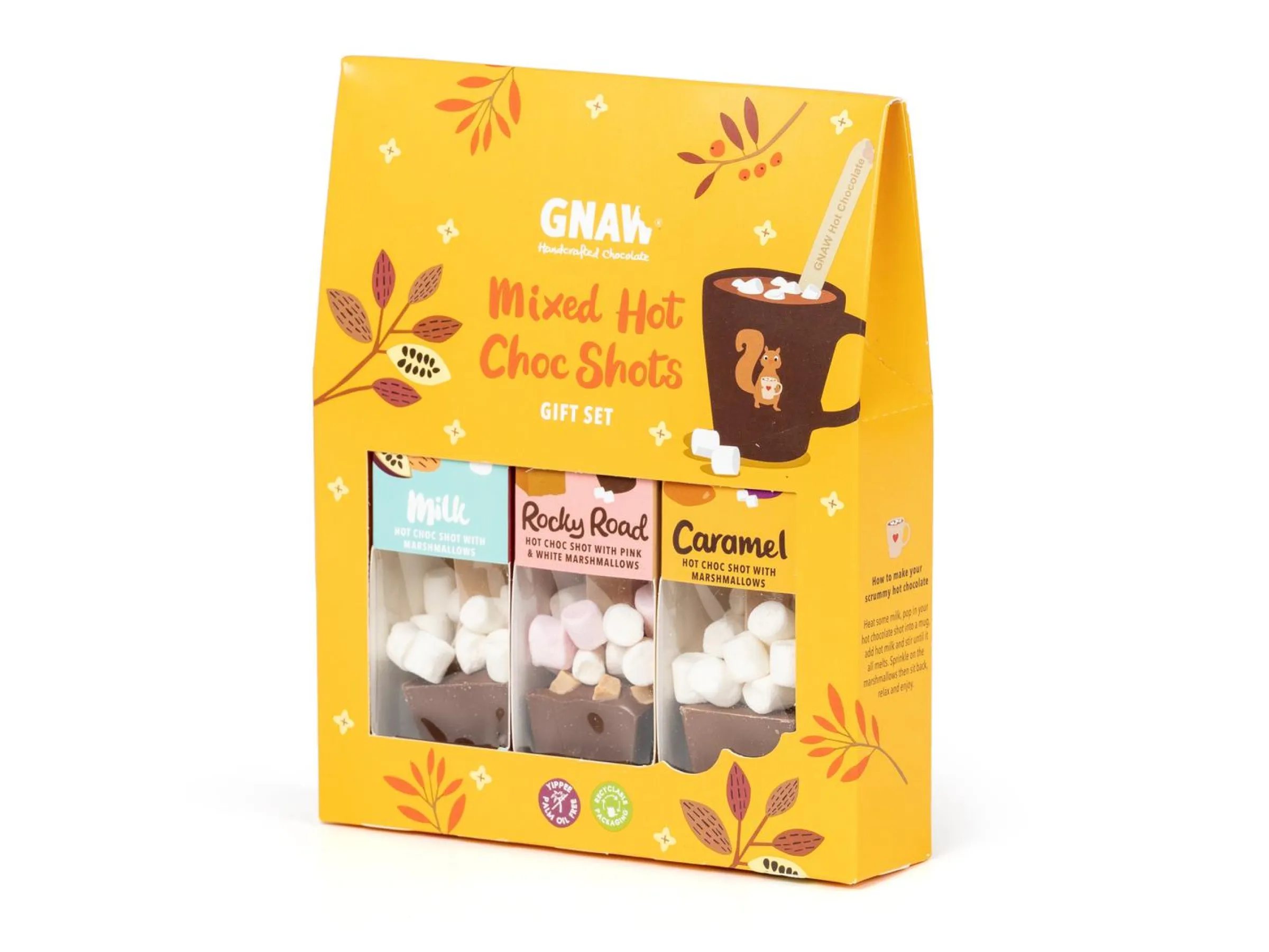 Gnaw Varm Choklad på Pinne 3-pack