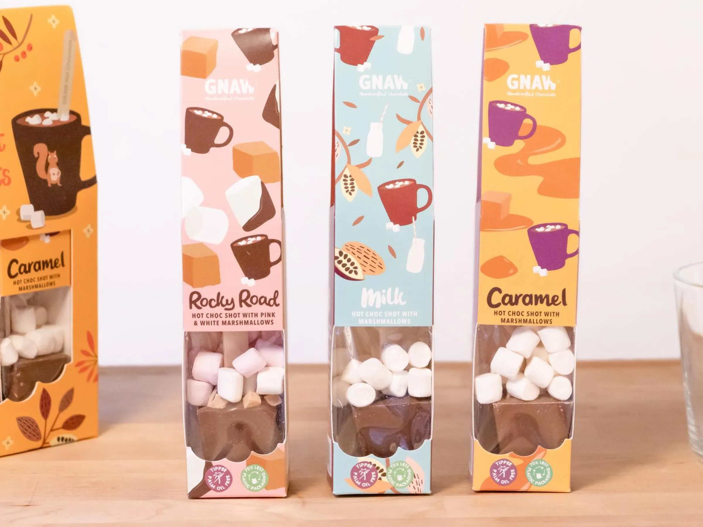 Gnaw Varm Choklad på Pinne 3-pack