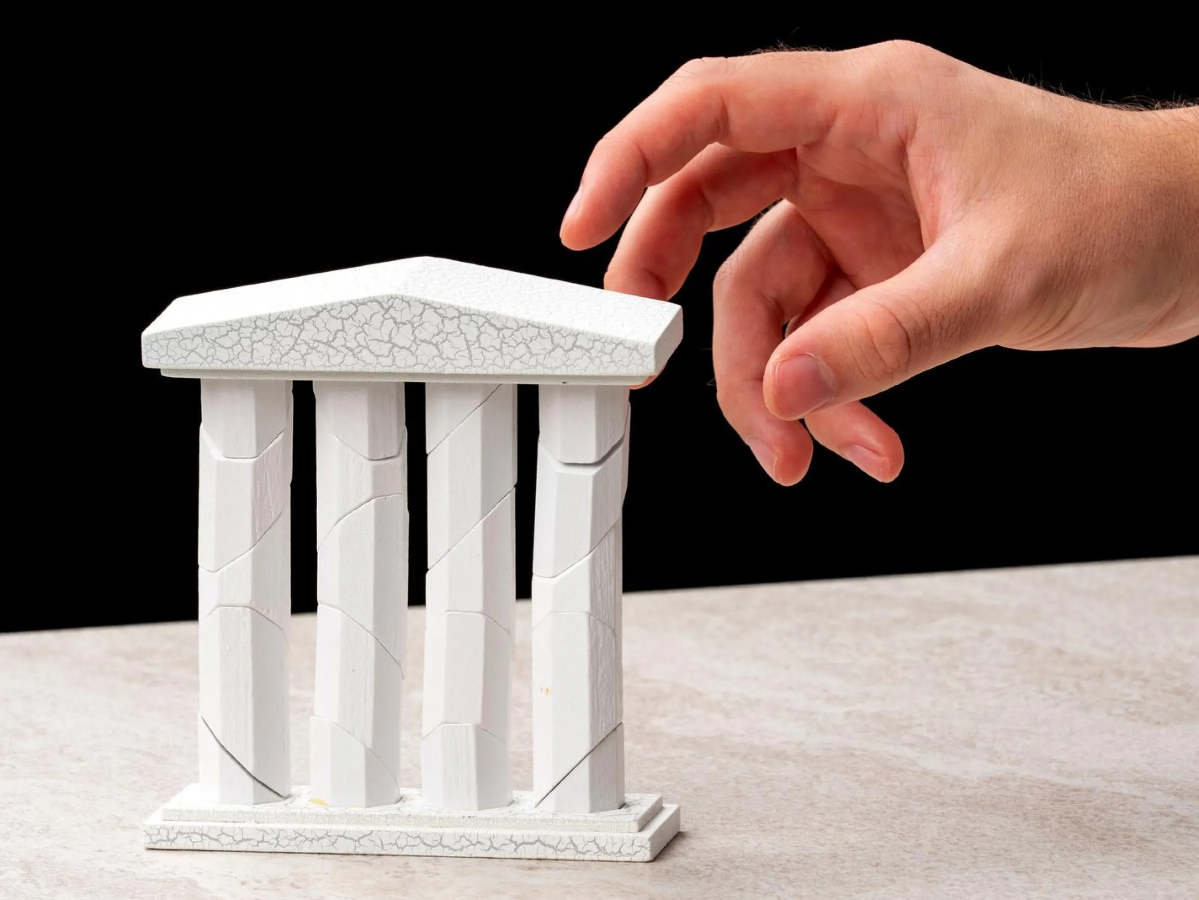 Greek Parthenon - Träpussel