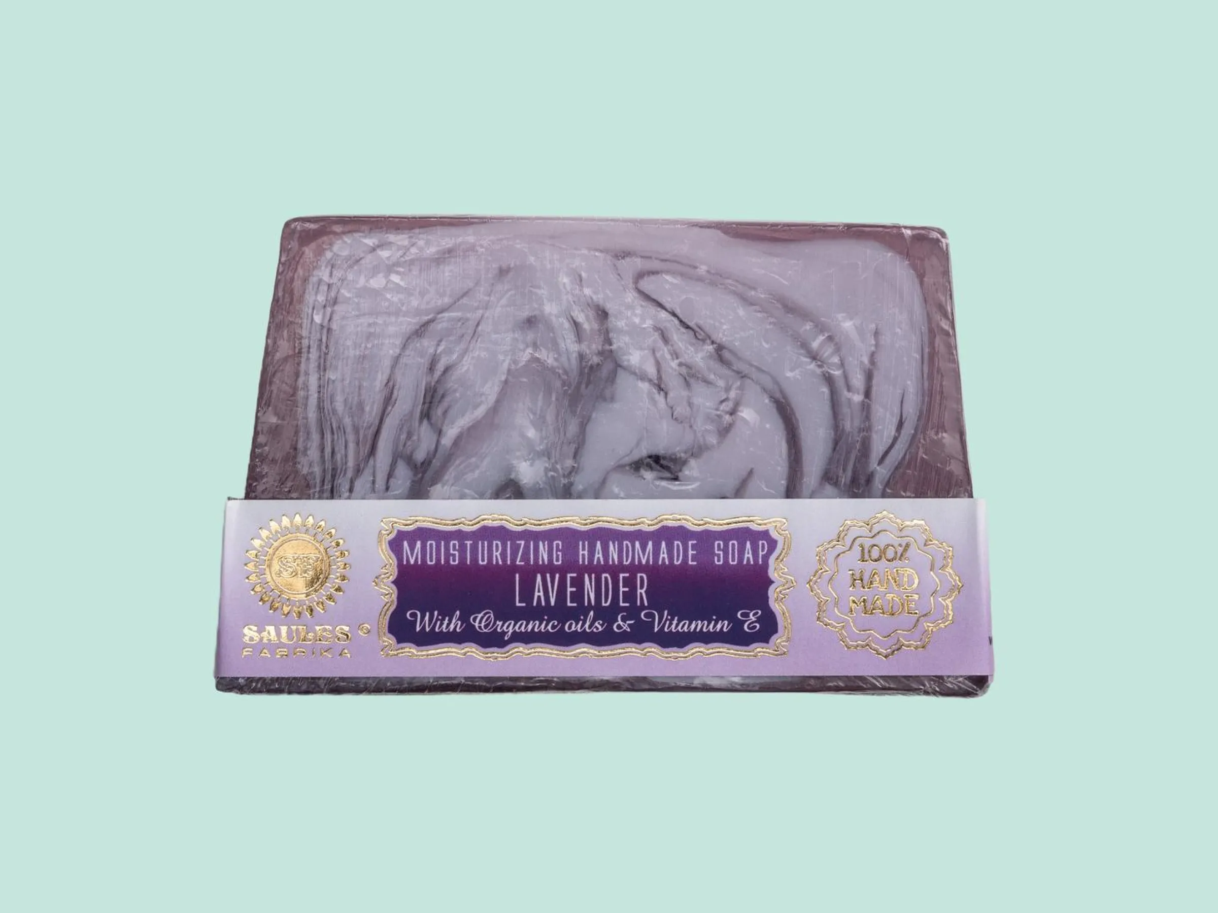 Handgjord Tvål - Lavender - Saules Fabrika