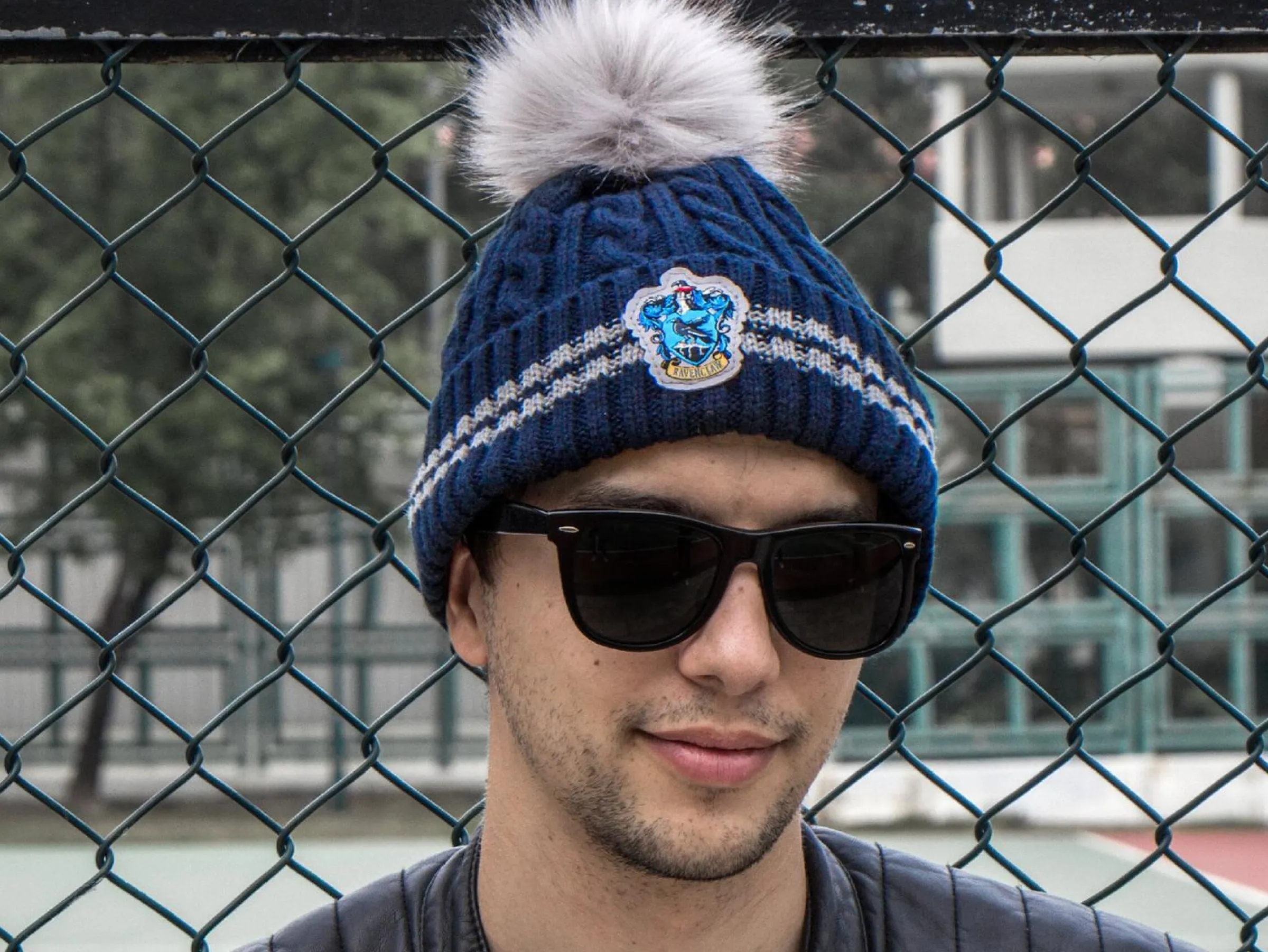 Harry Potter mössa med pompom - Ravenclaw