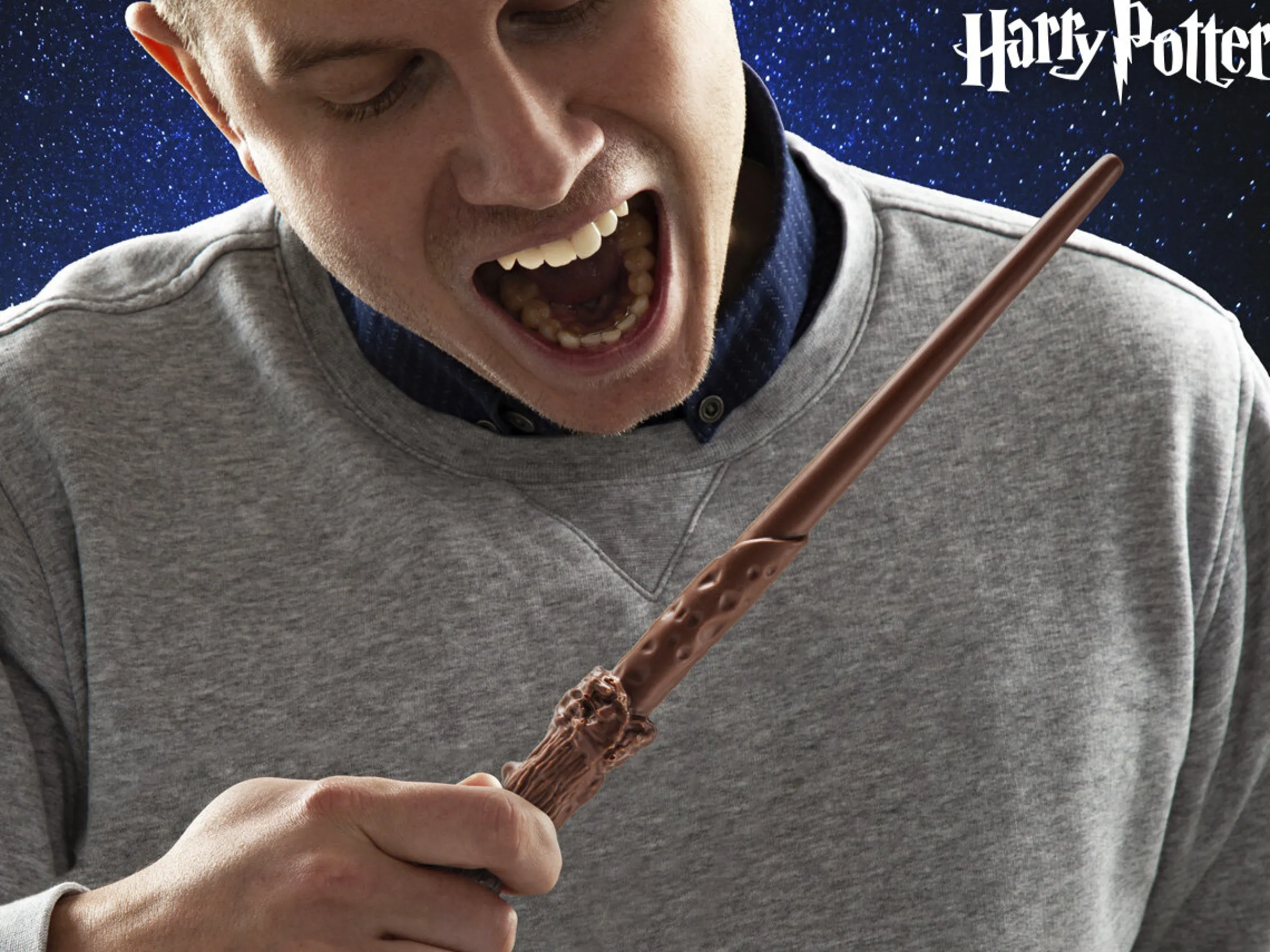 Harry Potter Trollstav av Choklad
