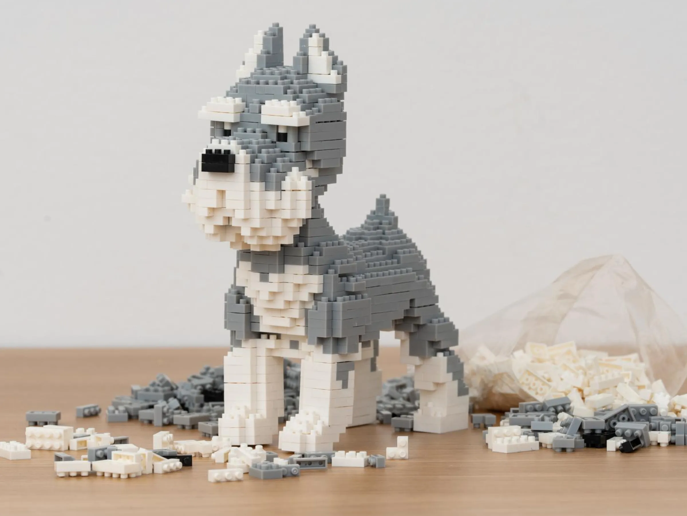 Hundvalp Mini 3D-byggsats