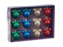 Julgranskulor Musse Pigg 12-pack