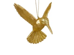 Julgranspynt Kolibri i Guld