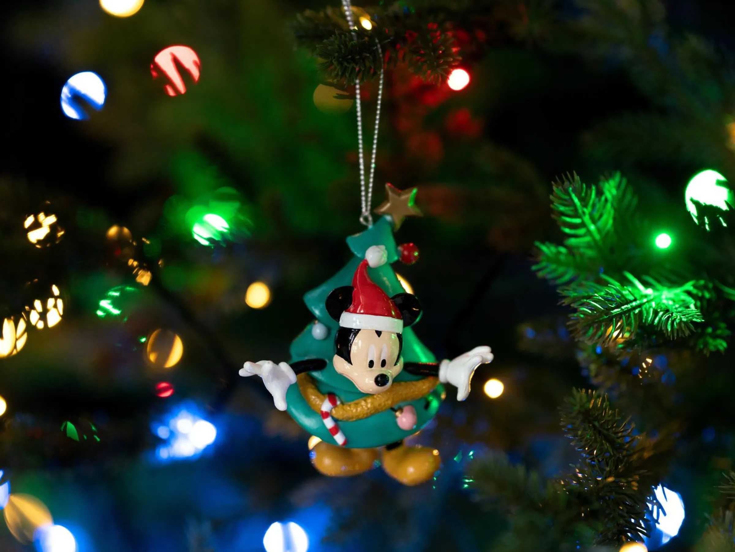 Julgranspynt Musse Pigg i Julgran