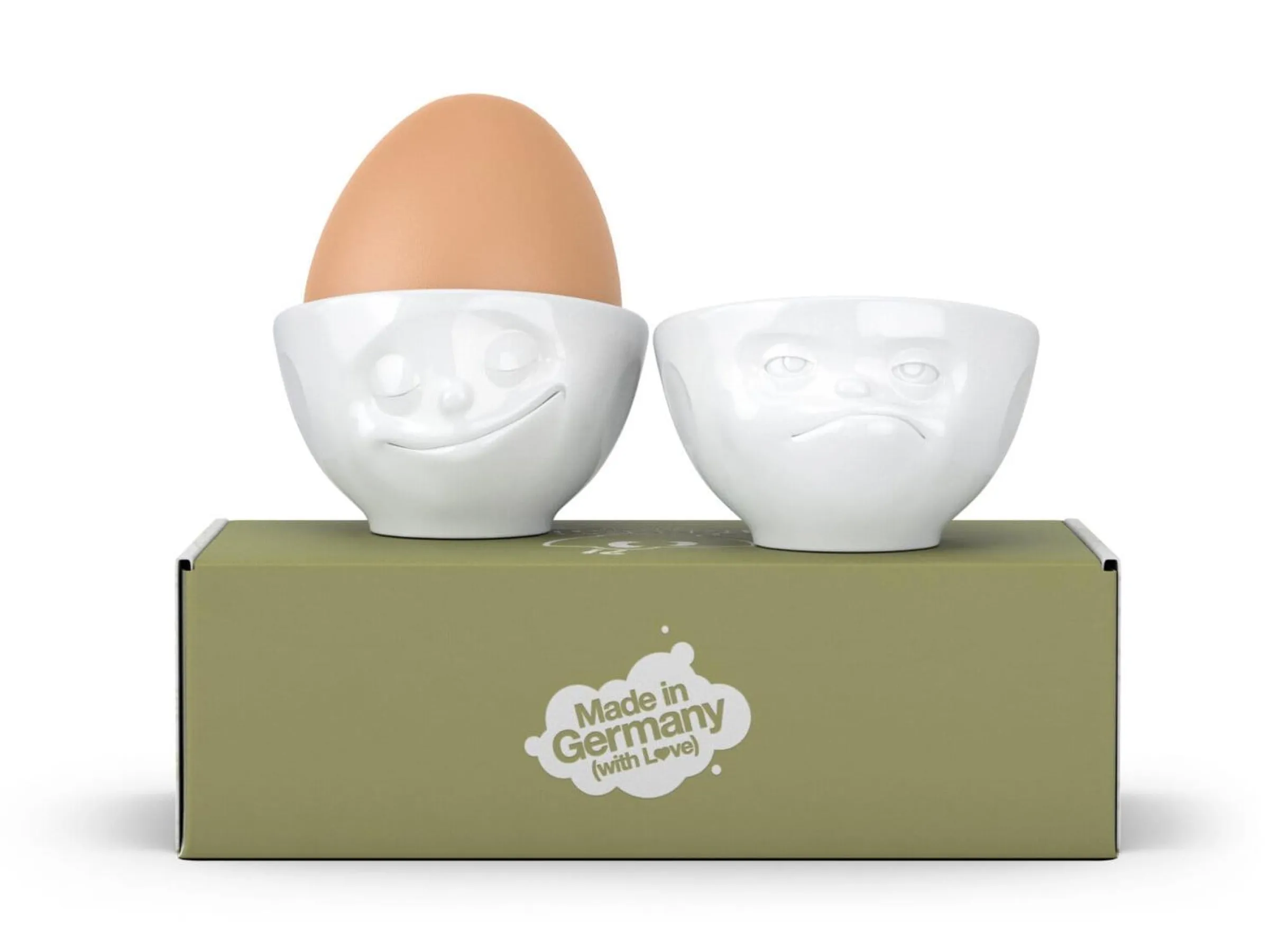 Känslo-Äggkoppar 2 pack - Tassen