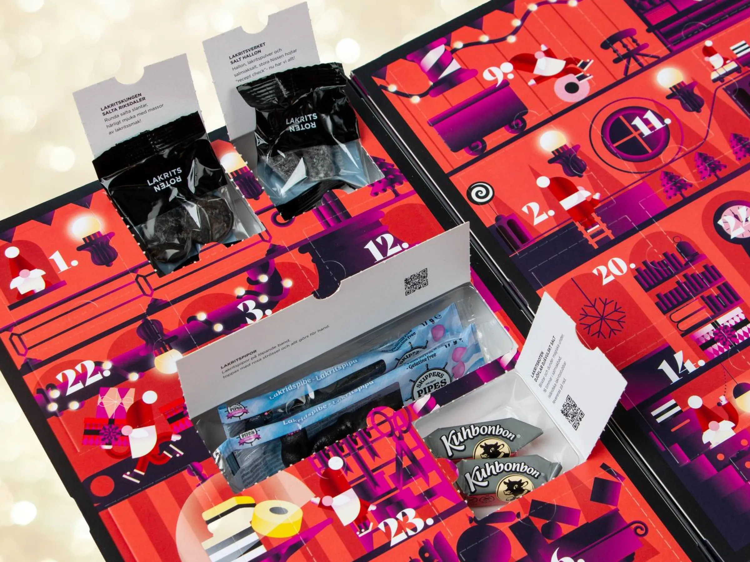 Lakritsroten Adventskalender