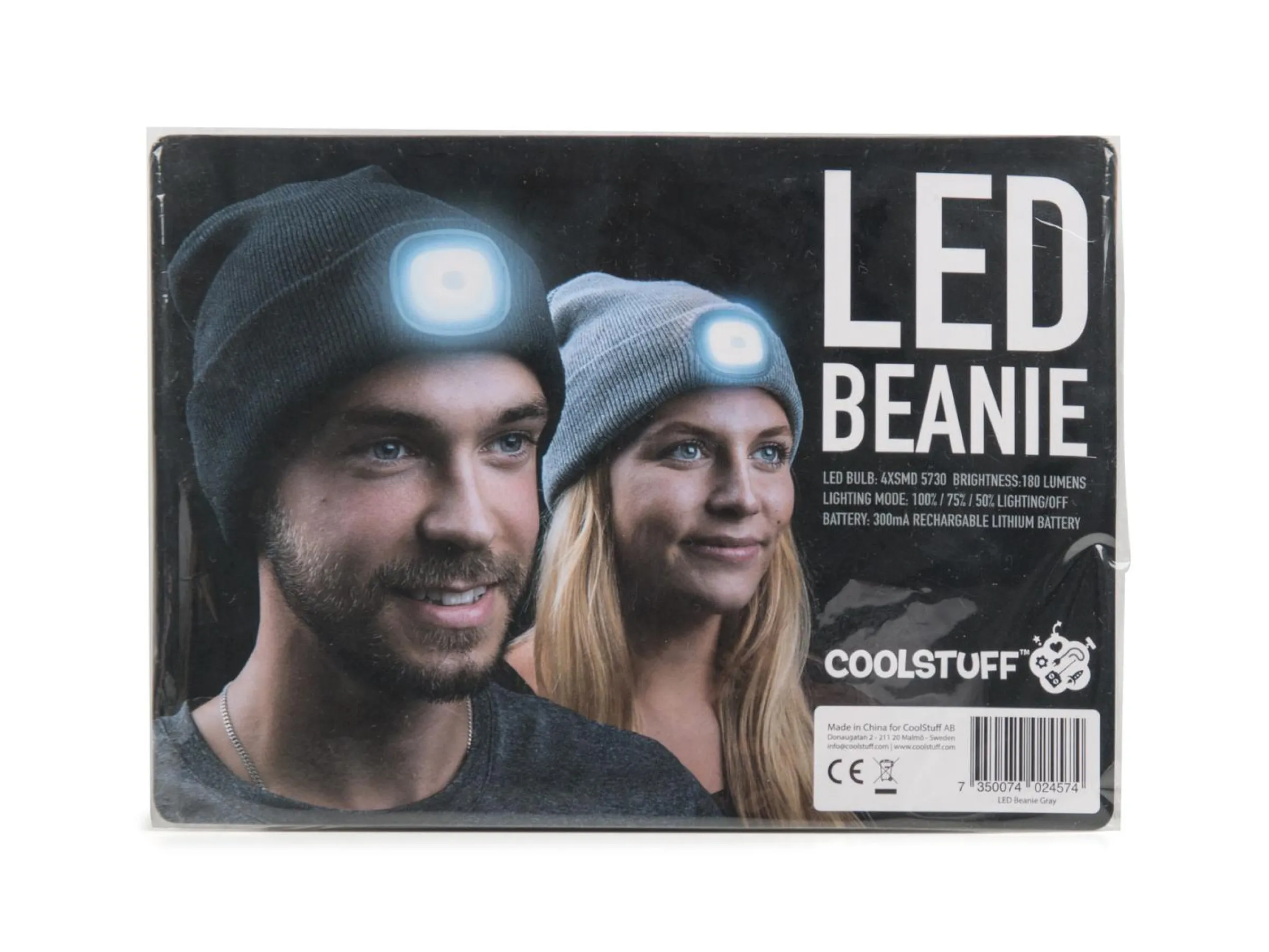 LED Beanie Mössa - Spralla