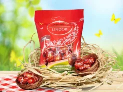 Lindt Lindor Miniägg - Mjölkchoklad
