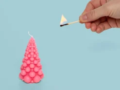 Ljus - Bubbelgran 10 cm 1-pack