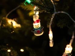Ljusslinga Snögubbar 3m