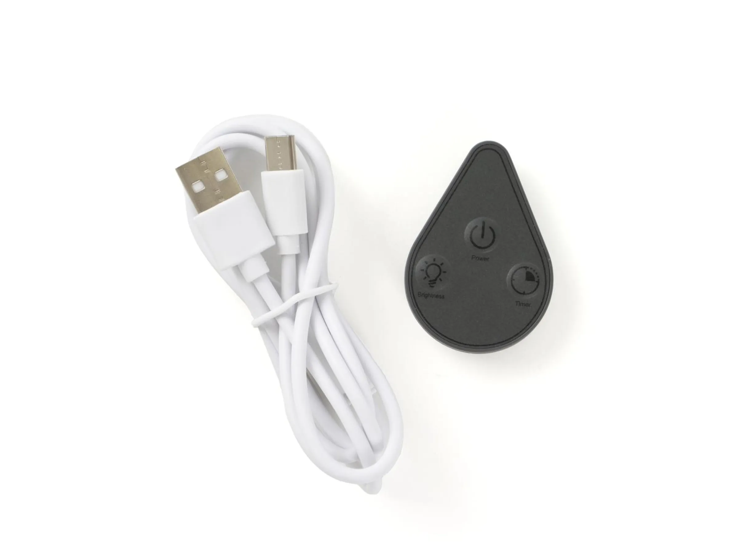 Luftfuktare med LED-flamma - Zenkuru
