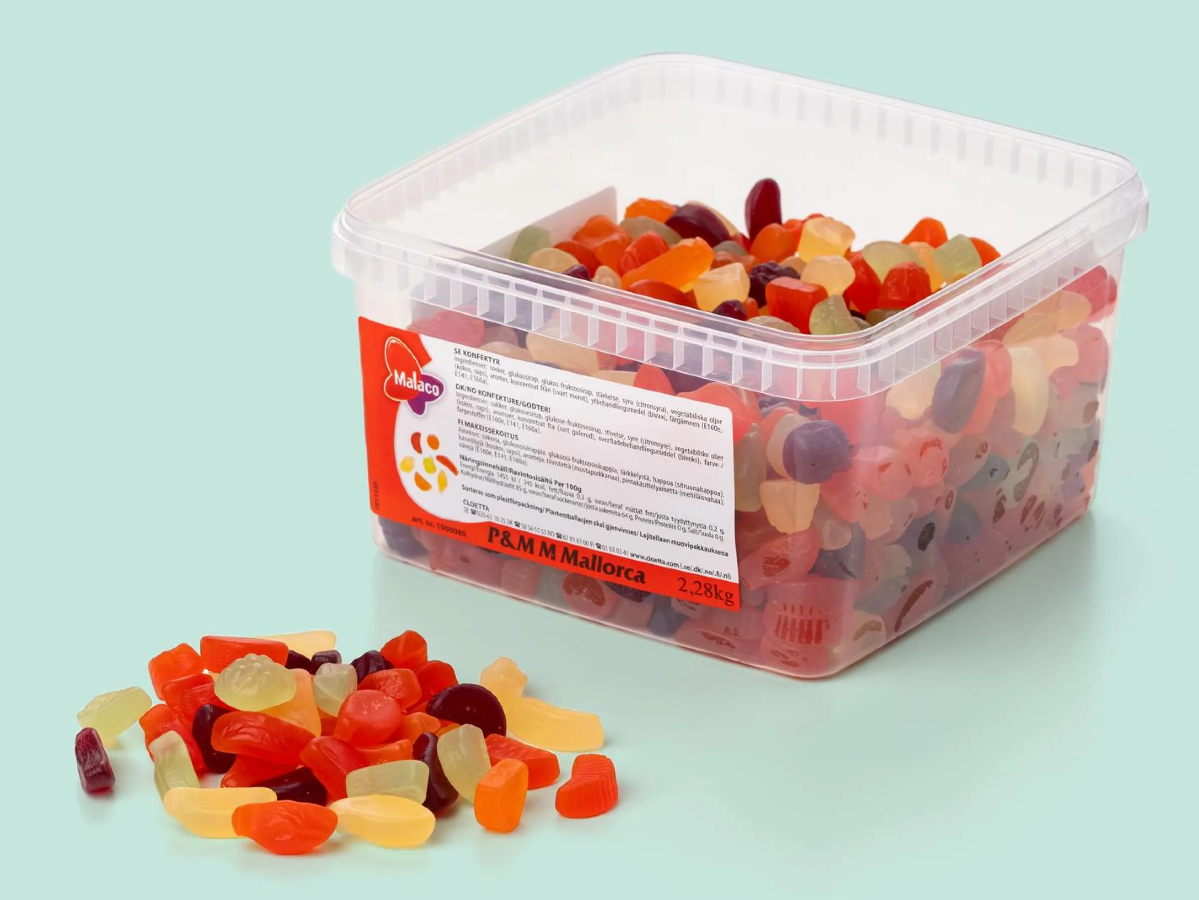 Mallorcablandning Lösgodis 2,2 kg