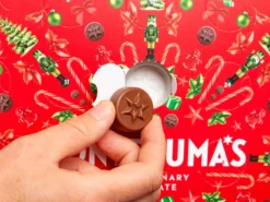 Montezuma Chokladkalender med Mjölkchoklad