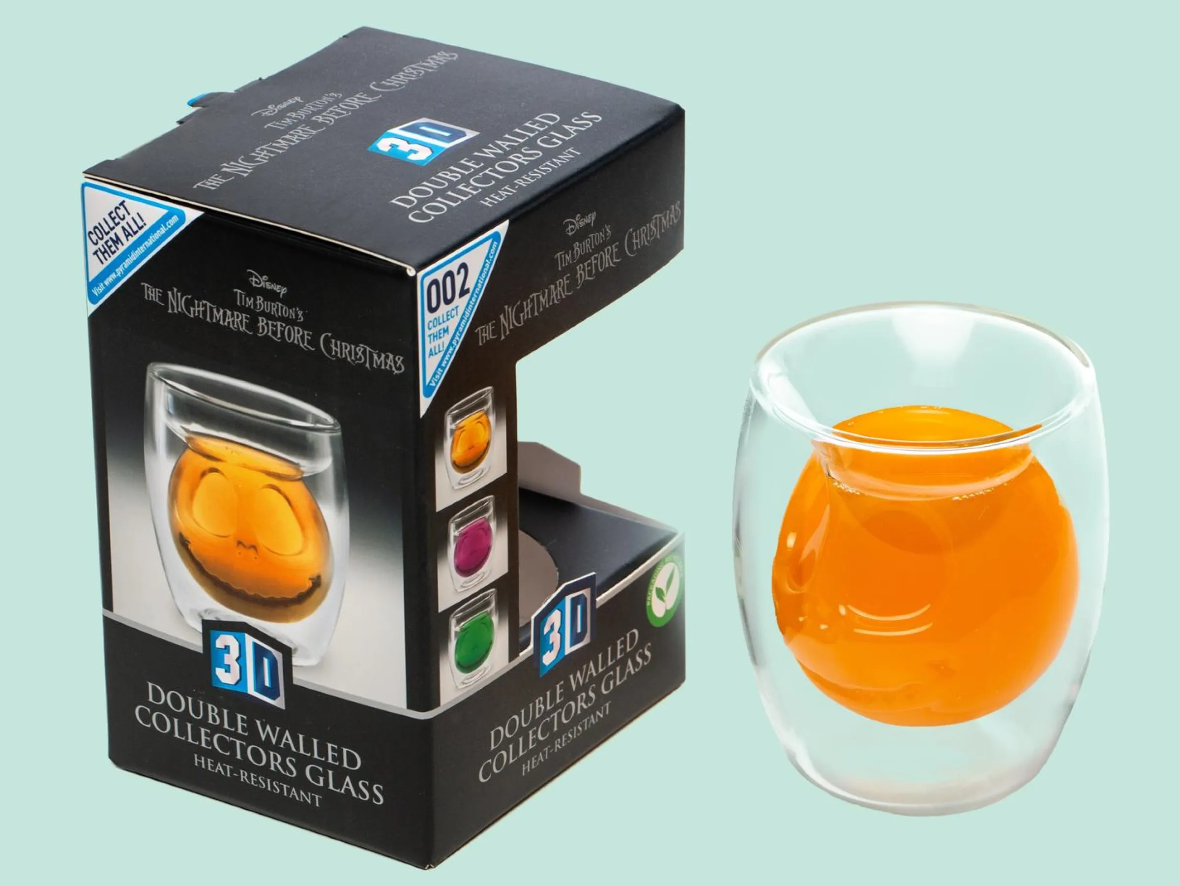 Nightmare Before Christmas Jack 3D Glas