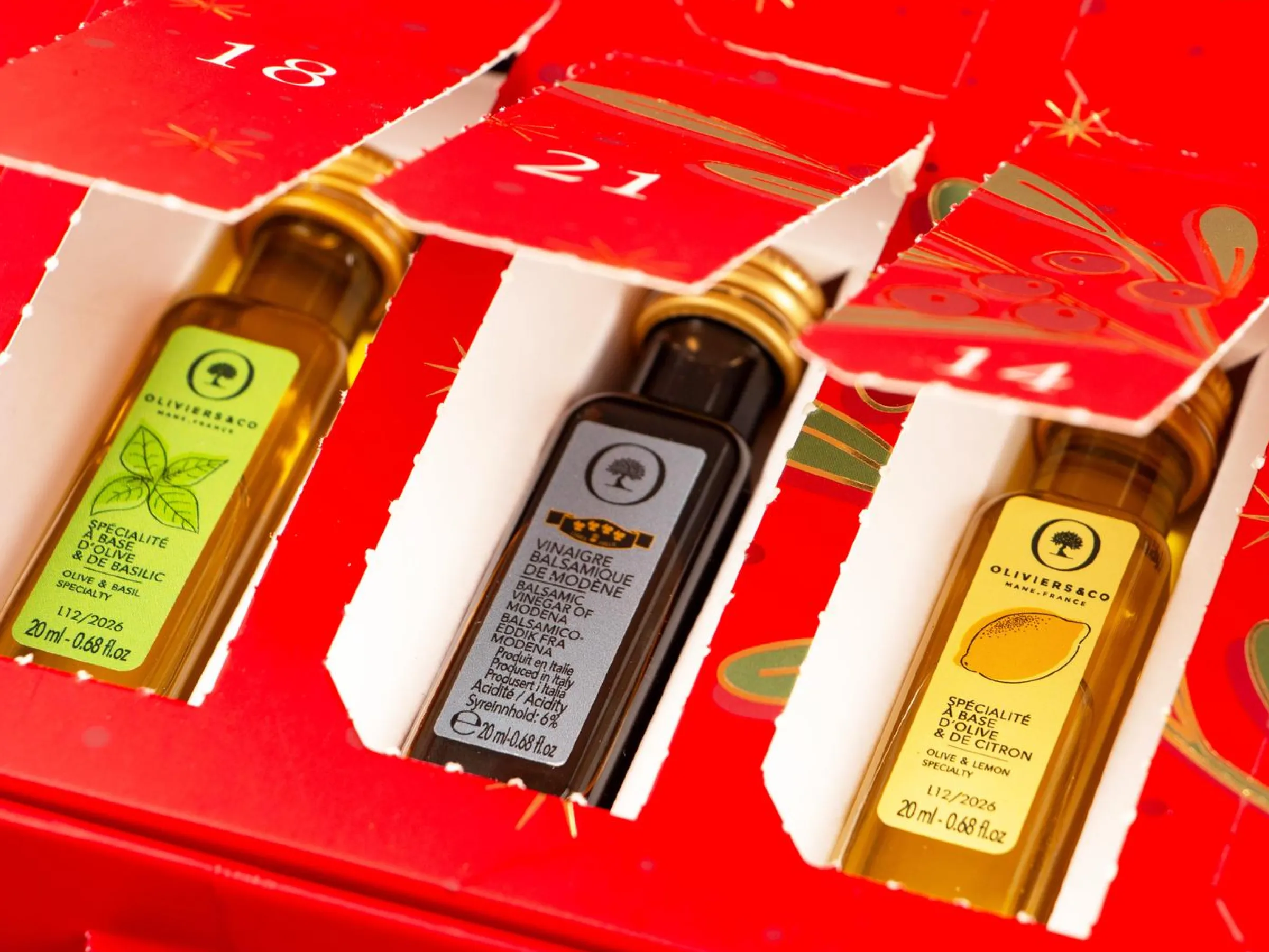 Oliviers & Co Adventskalender med Olivoljor & Delikatesser