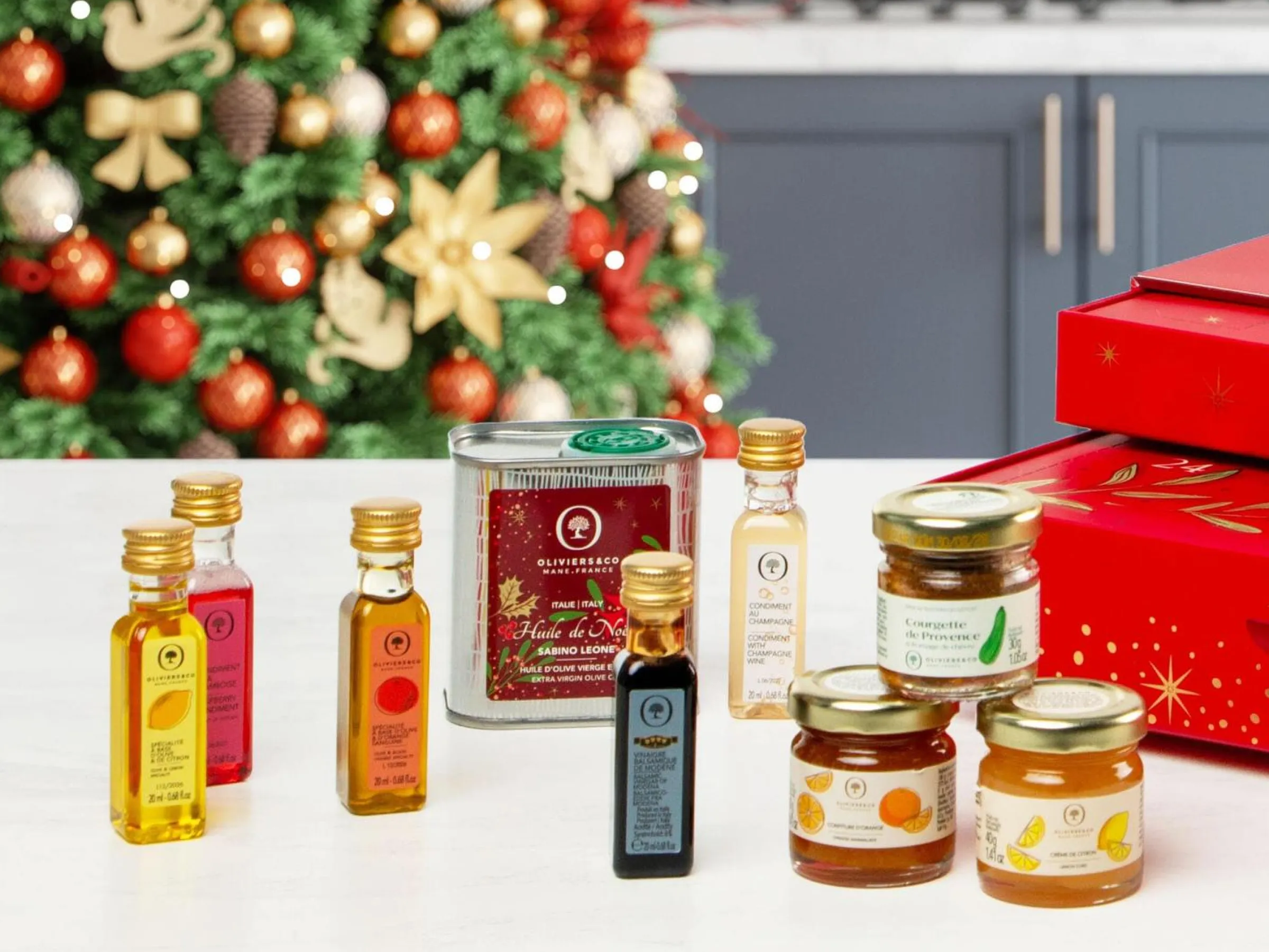 Oliviers & Co Adventskalender med Olivoljor & Delikatesser