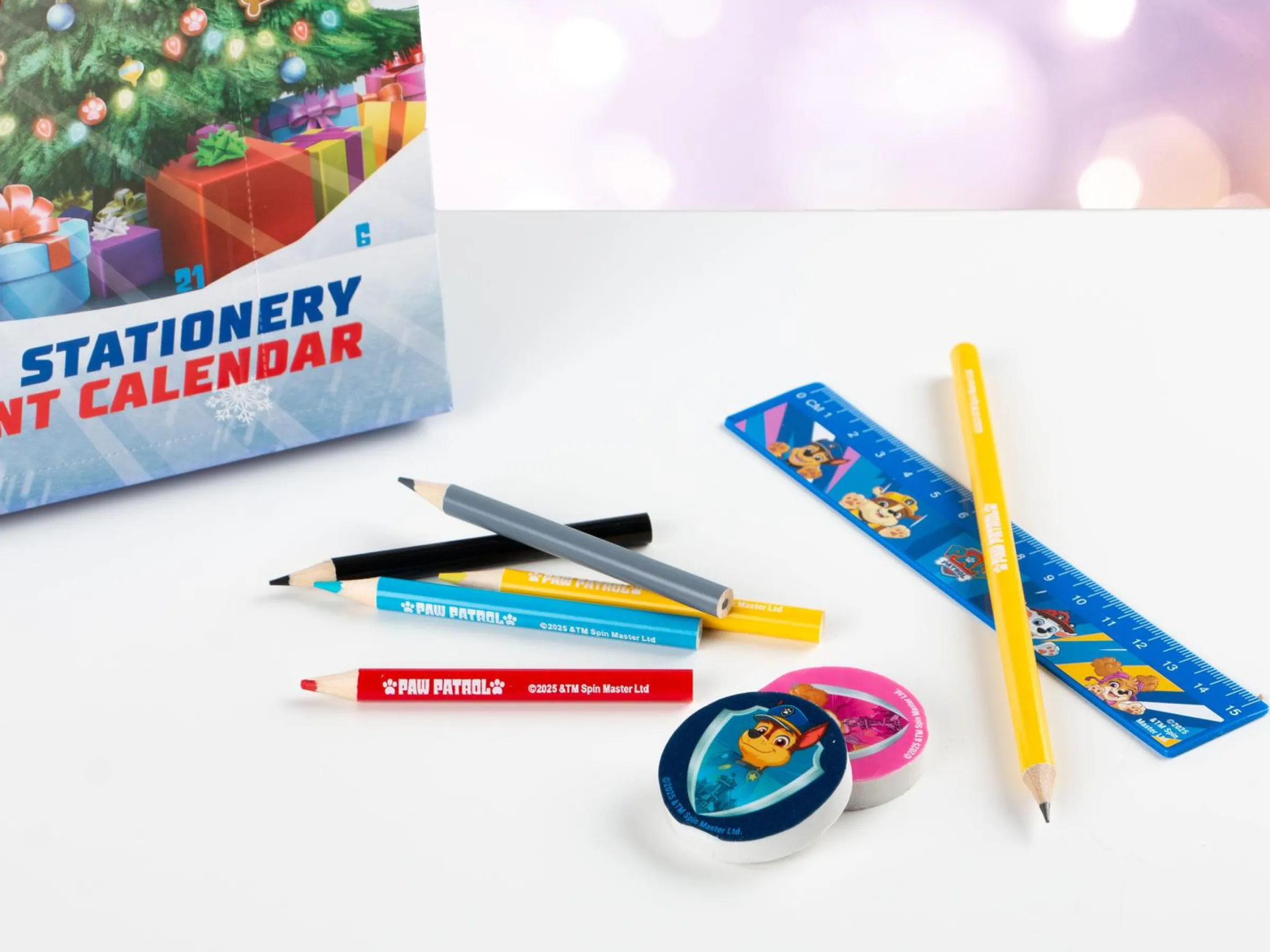 Paw Patrol Adventskalender Skrivtillbehör