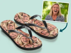 Personliga Flip-flops med Foto - Multiface